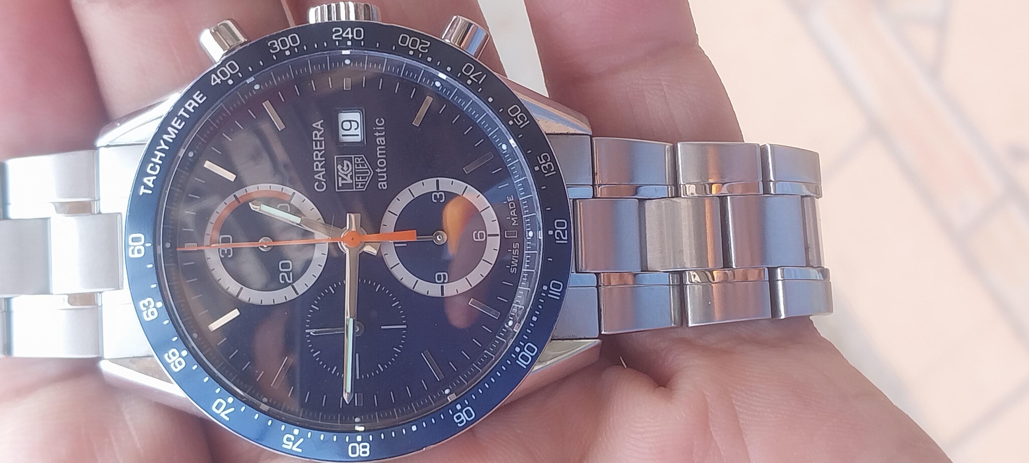 Tag Heuer mens auto chronograph