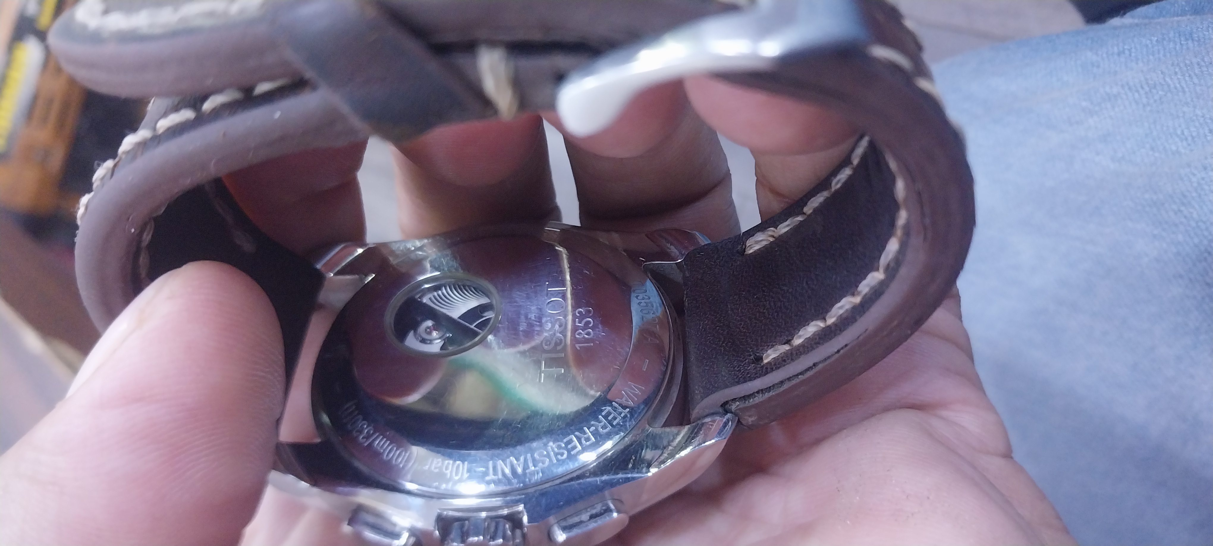 Tissot Automatic close up