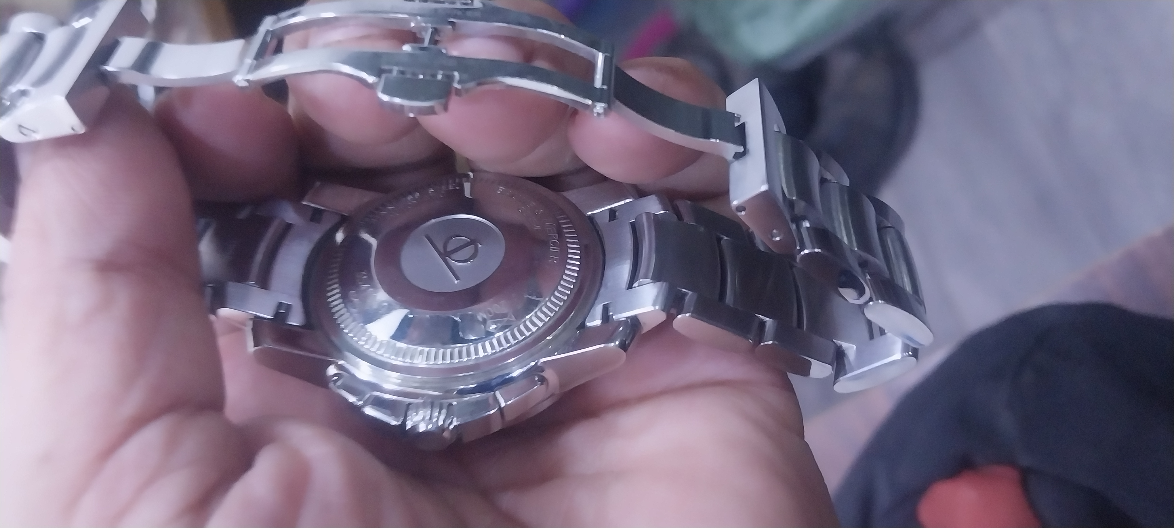 Baume Mercier automatic close up