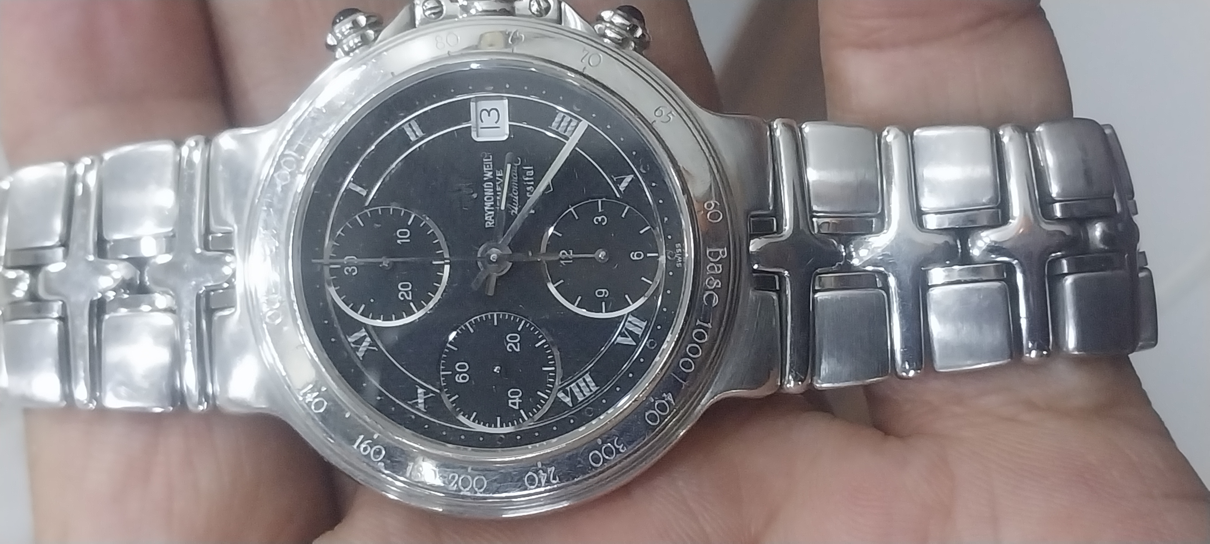 Raymond wheel automatic chronograph