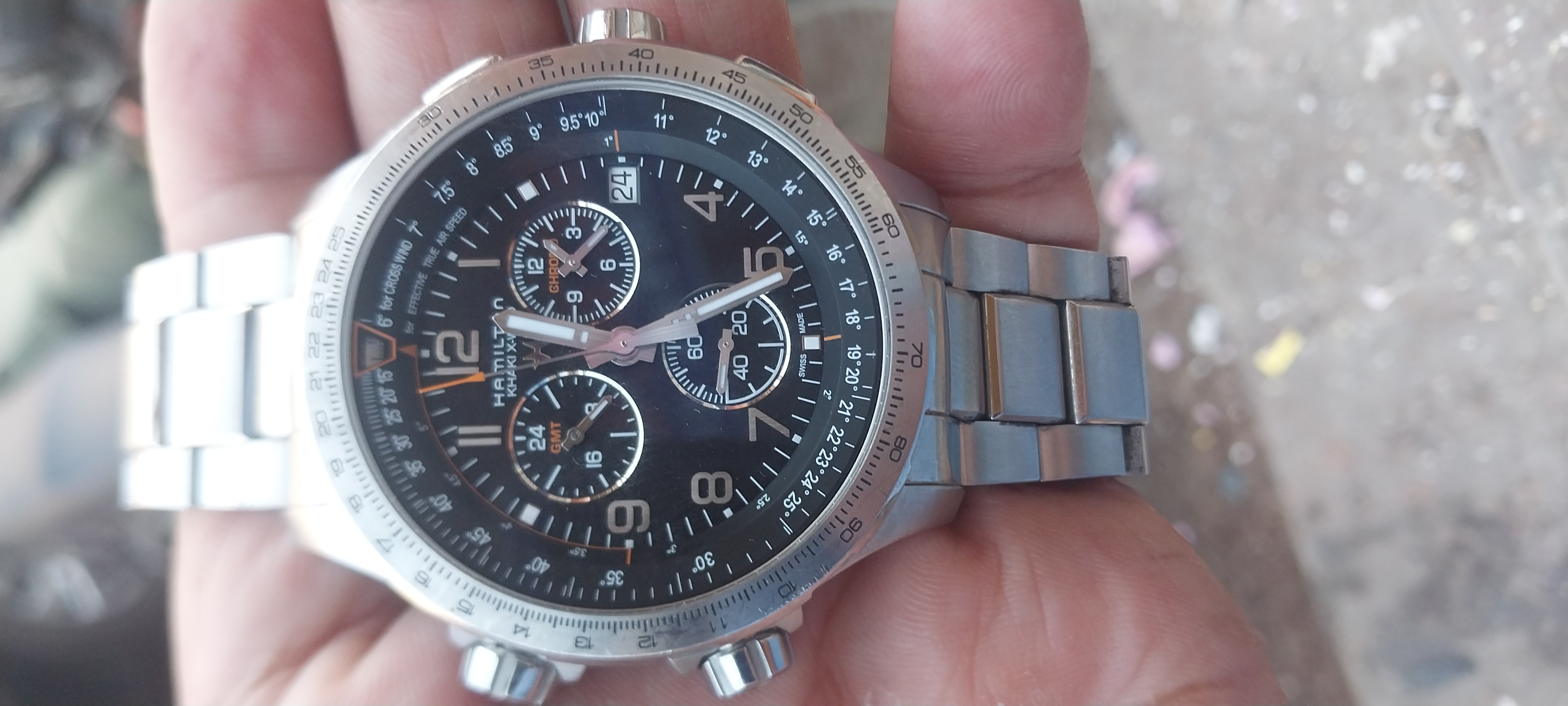 Hamilton Khaki chronograph qrtz