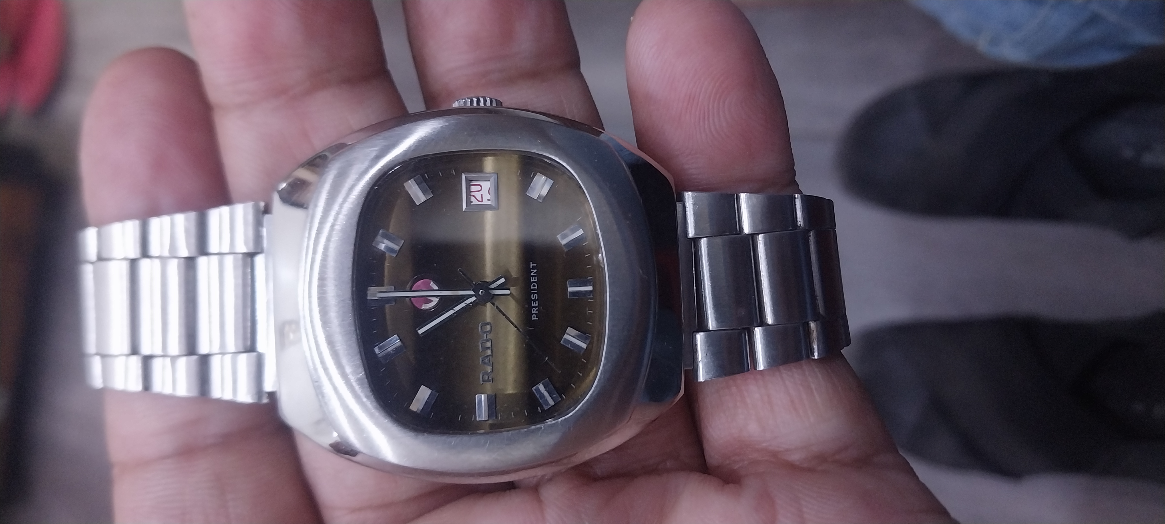 Rado midsize side view