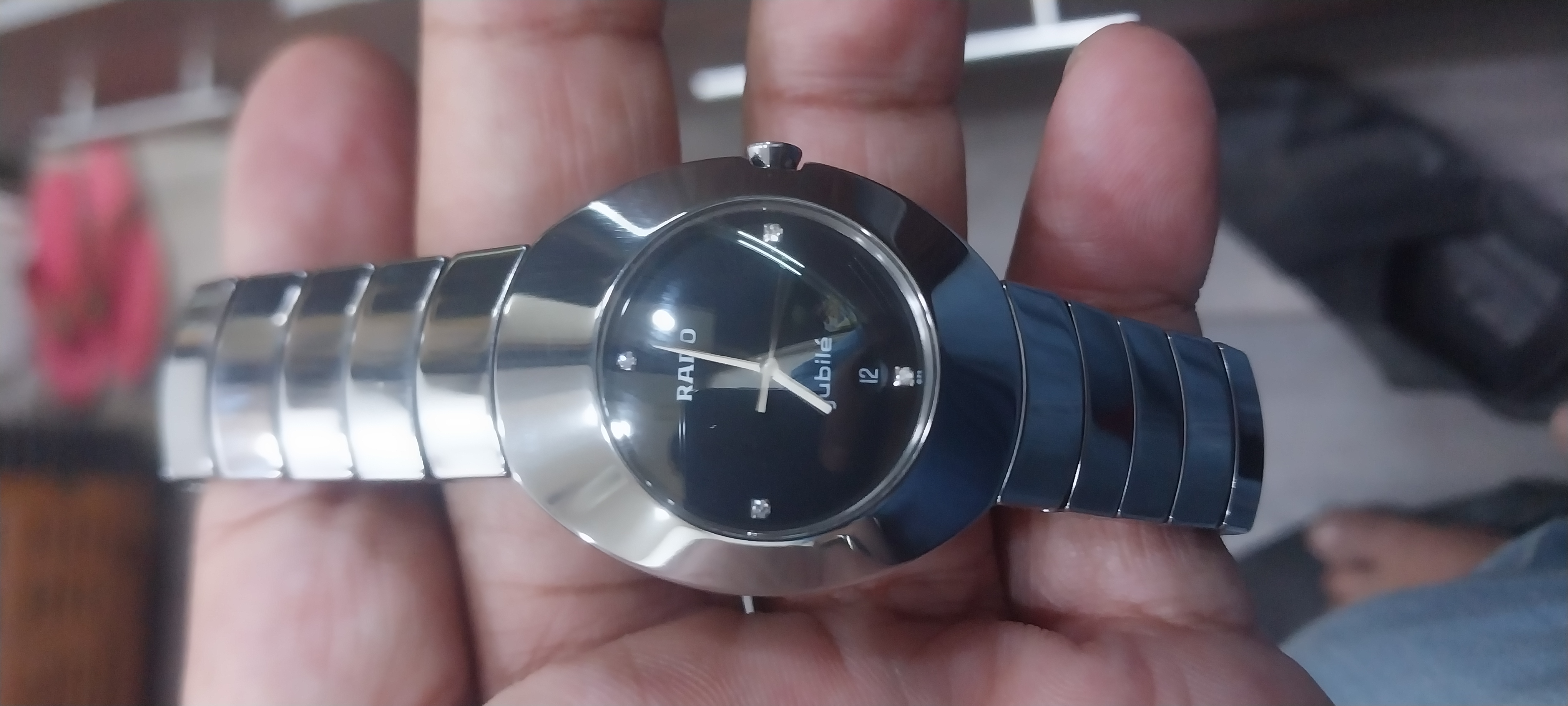 Rado Jublee ceramic side view